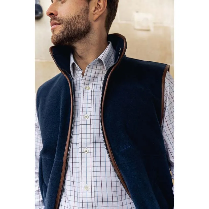 Schoffel Oakham Fleece Gilet - Navy