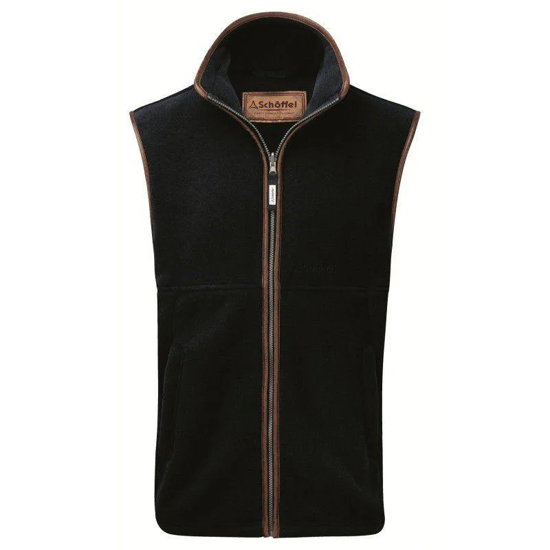 Schoffel Oakham Fleece Gilet - Navy