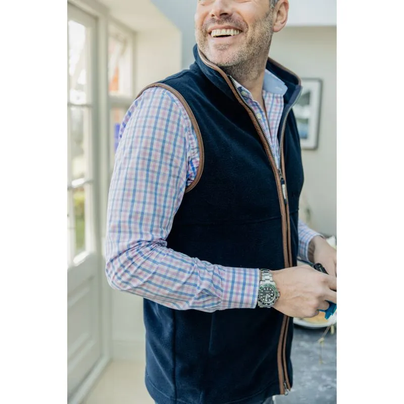 Schoffel Oakham Fleece Gilet - Navy