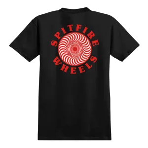 Spitfire Og Classic Fill T Shirt Black/Red