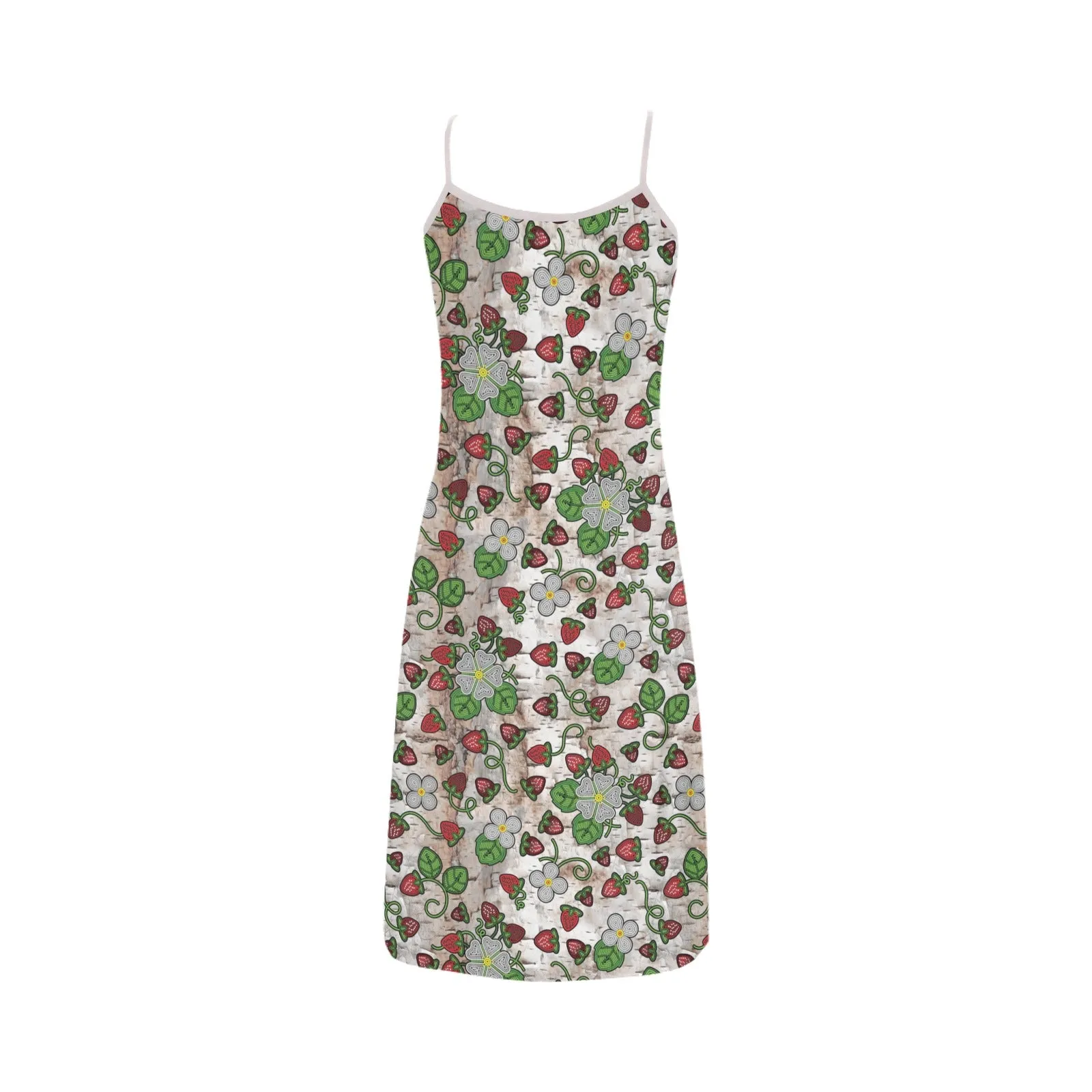 Strawberry Dreams Br Bark Alcestis Slip Dress