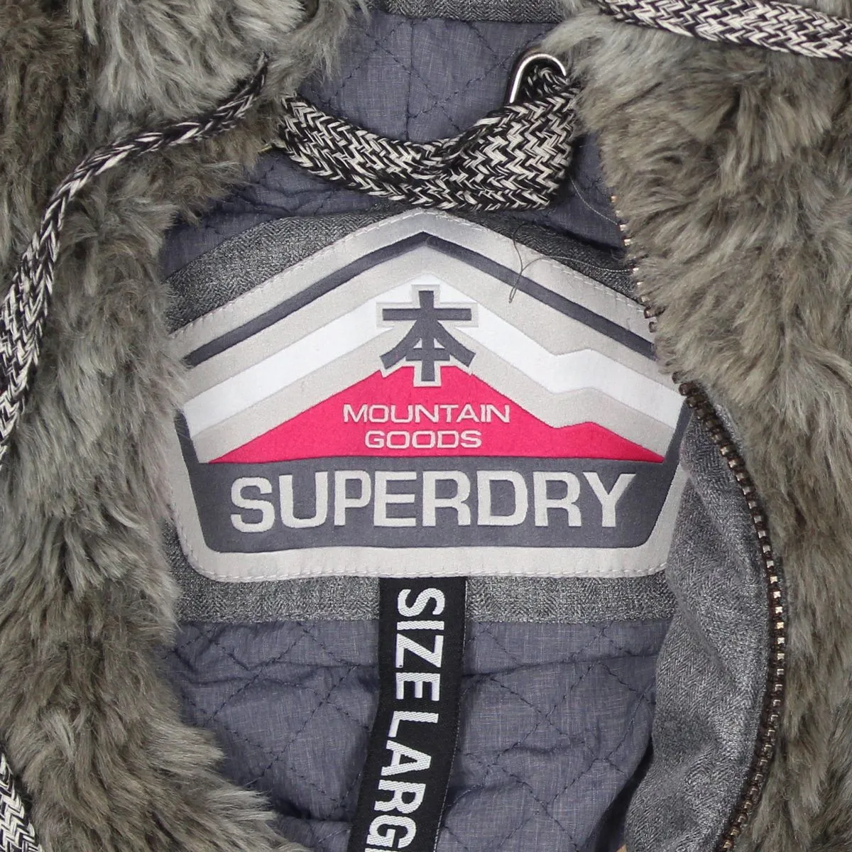 Superdry Faux Fur Gilet