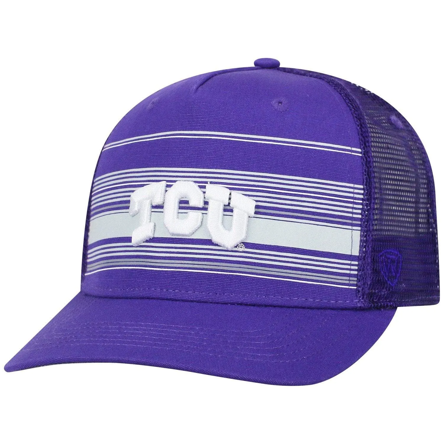 TCU Horned Frogs TOW Purple "2Iron" Structured Mesh Adj. Hat Cap