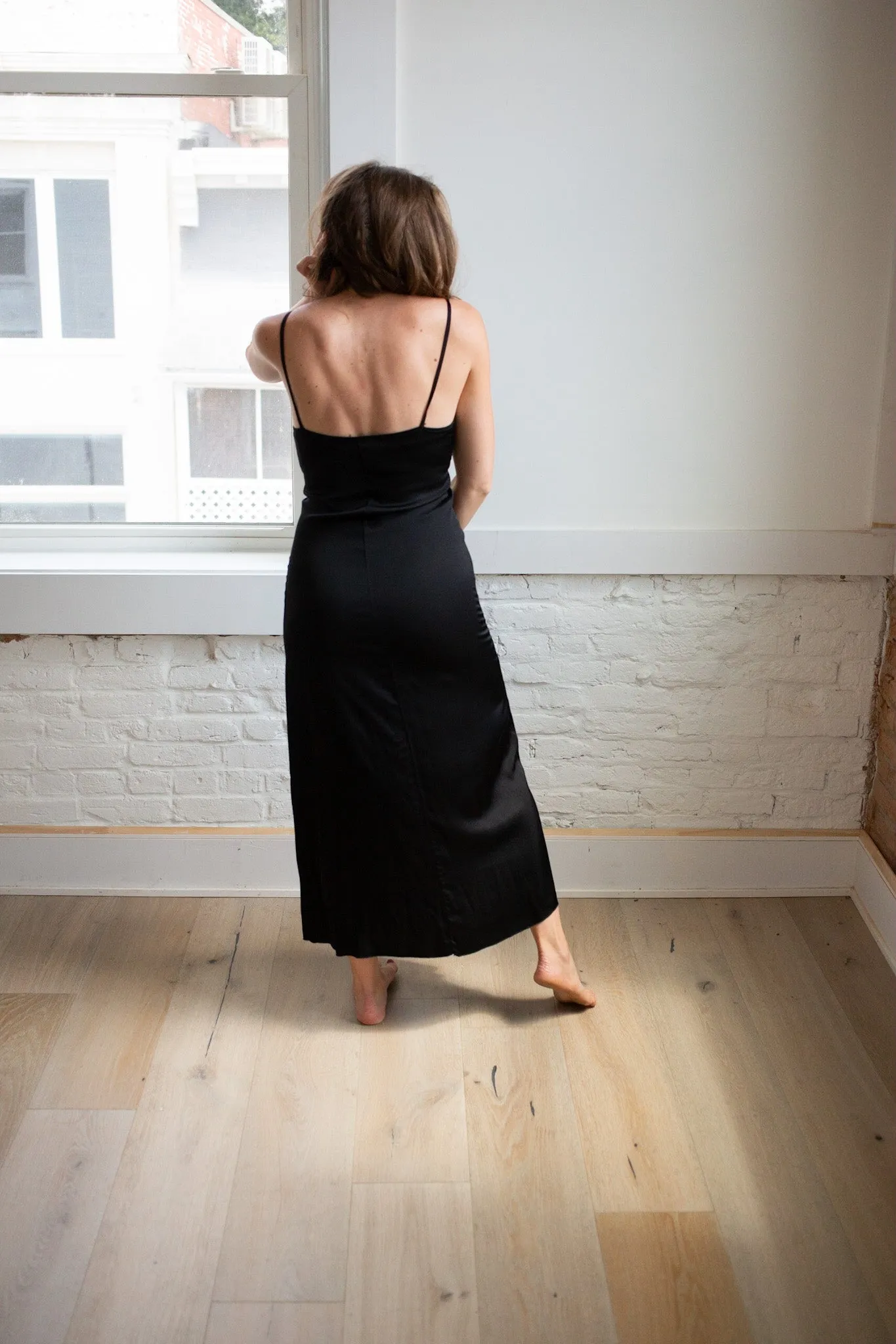 The Raven Slip Dress