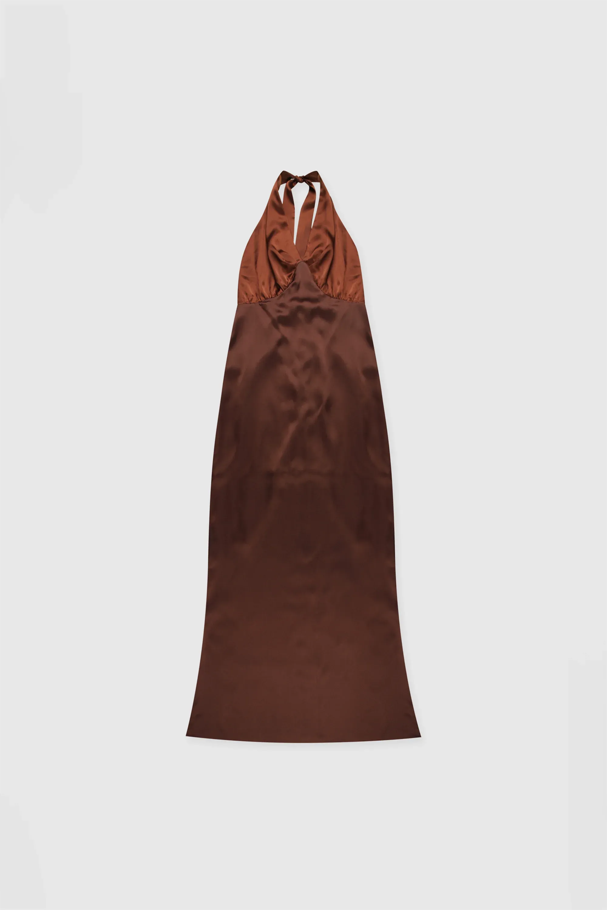 The Wolf Gang Oahu Slip Dress - Chocolate