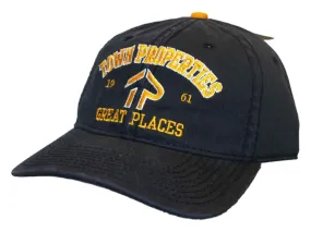 Town Properties The Game Navy Yellow Slouch Adjustable Hat Cap