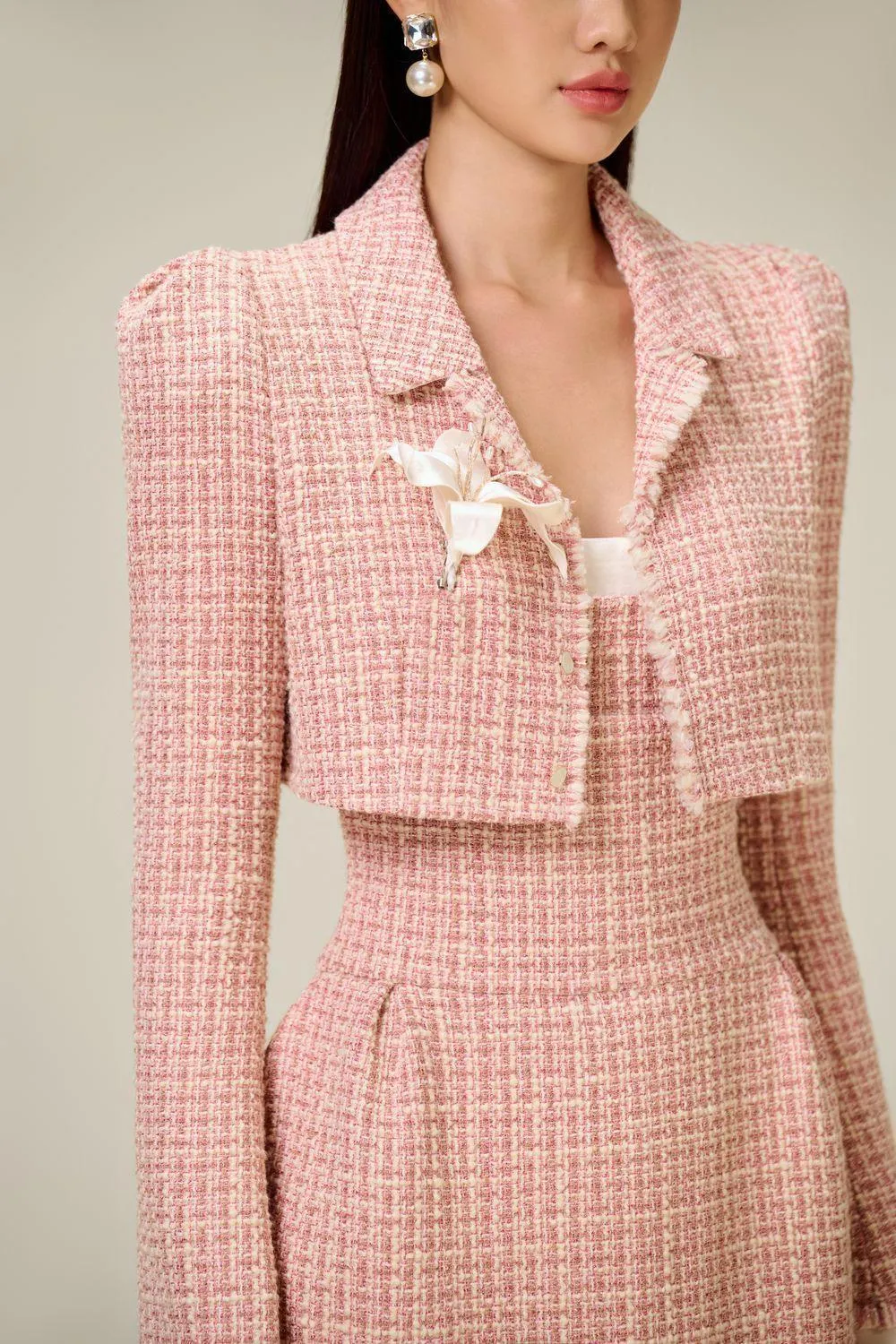 Tweed Crop Jacket