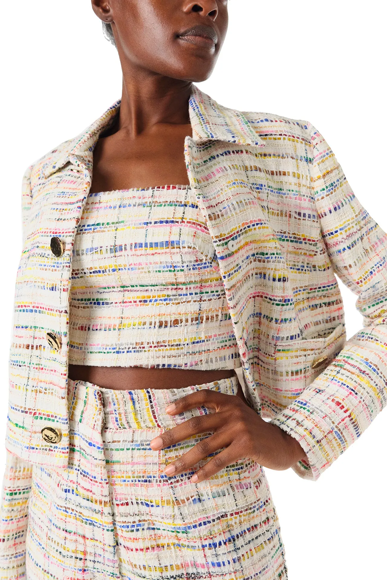 Tweed Cropped Jacket