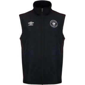 Umbro Sligo Rovers Football 2025 Kids Full-Zip Gilet