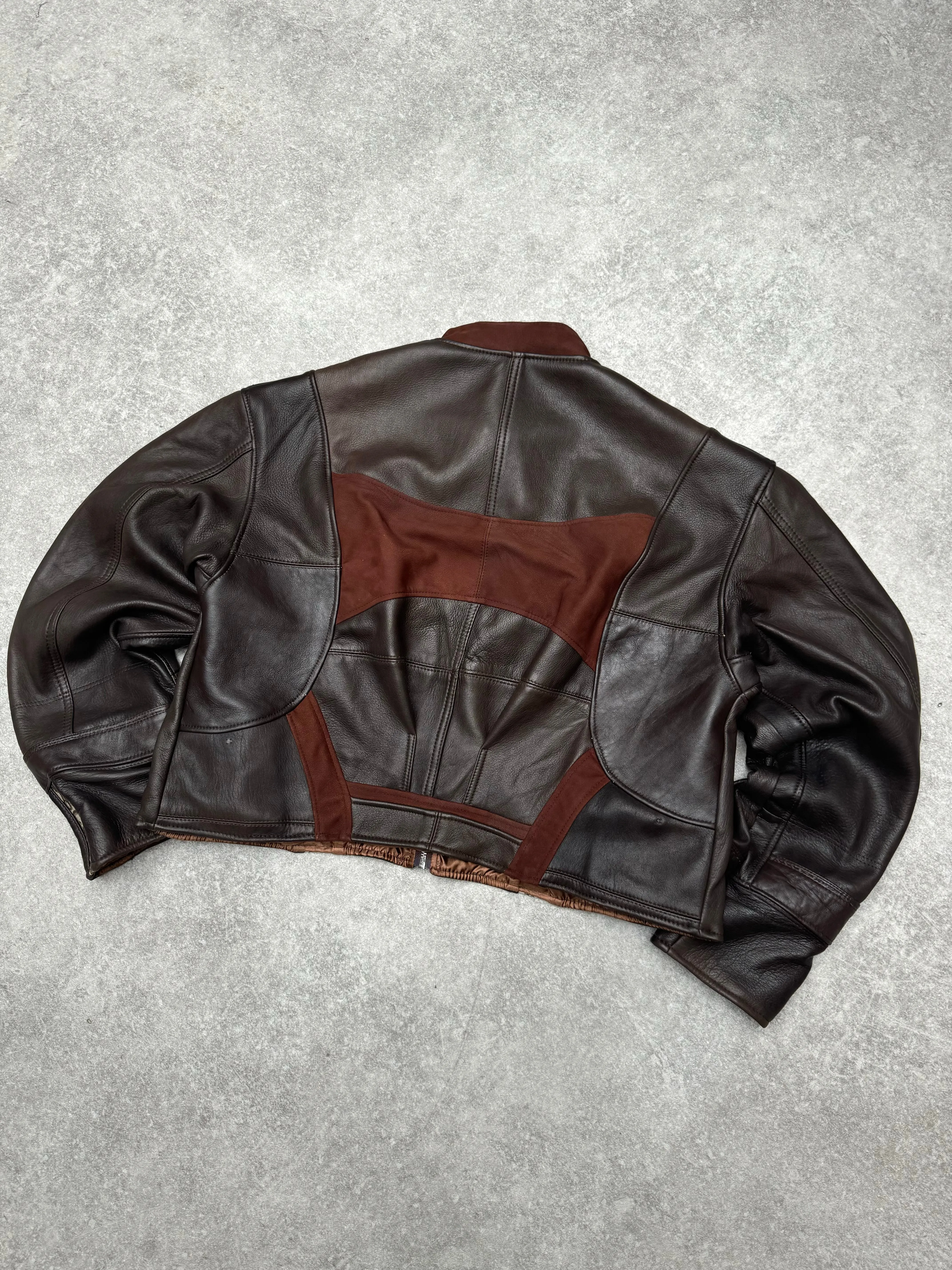 VT Rework: Cropped Panelled Dior Leather Jacket