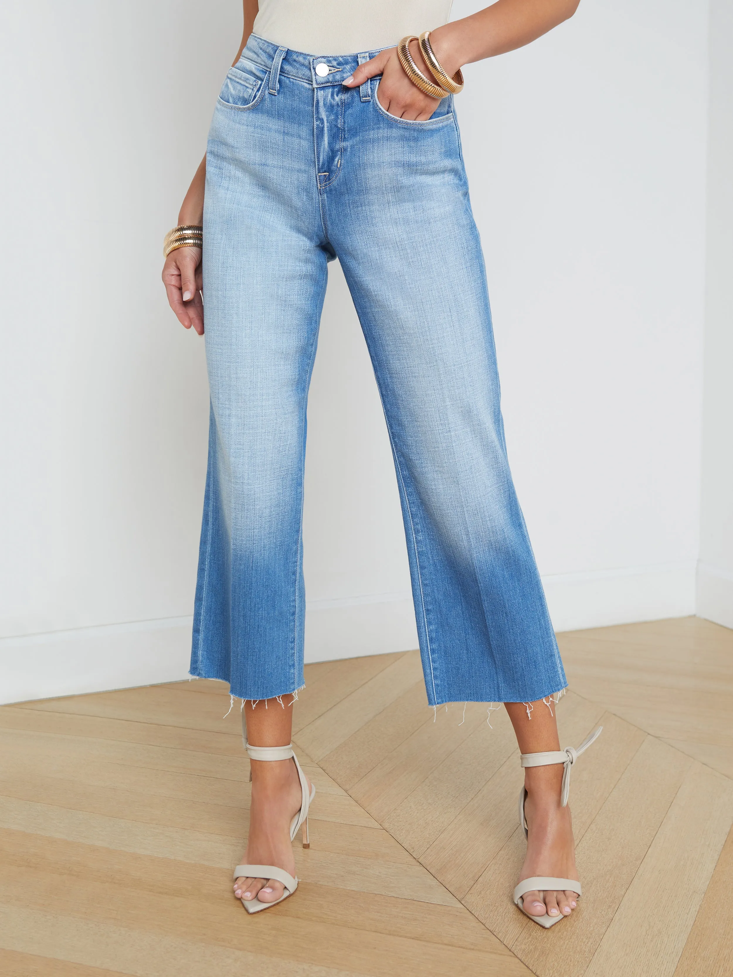 Wanda Cropped Wide-Leg Jean