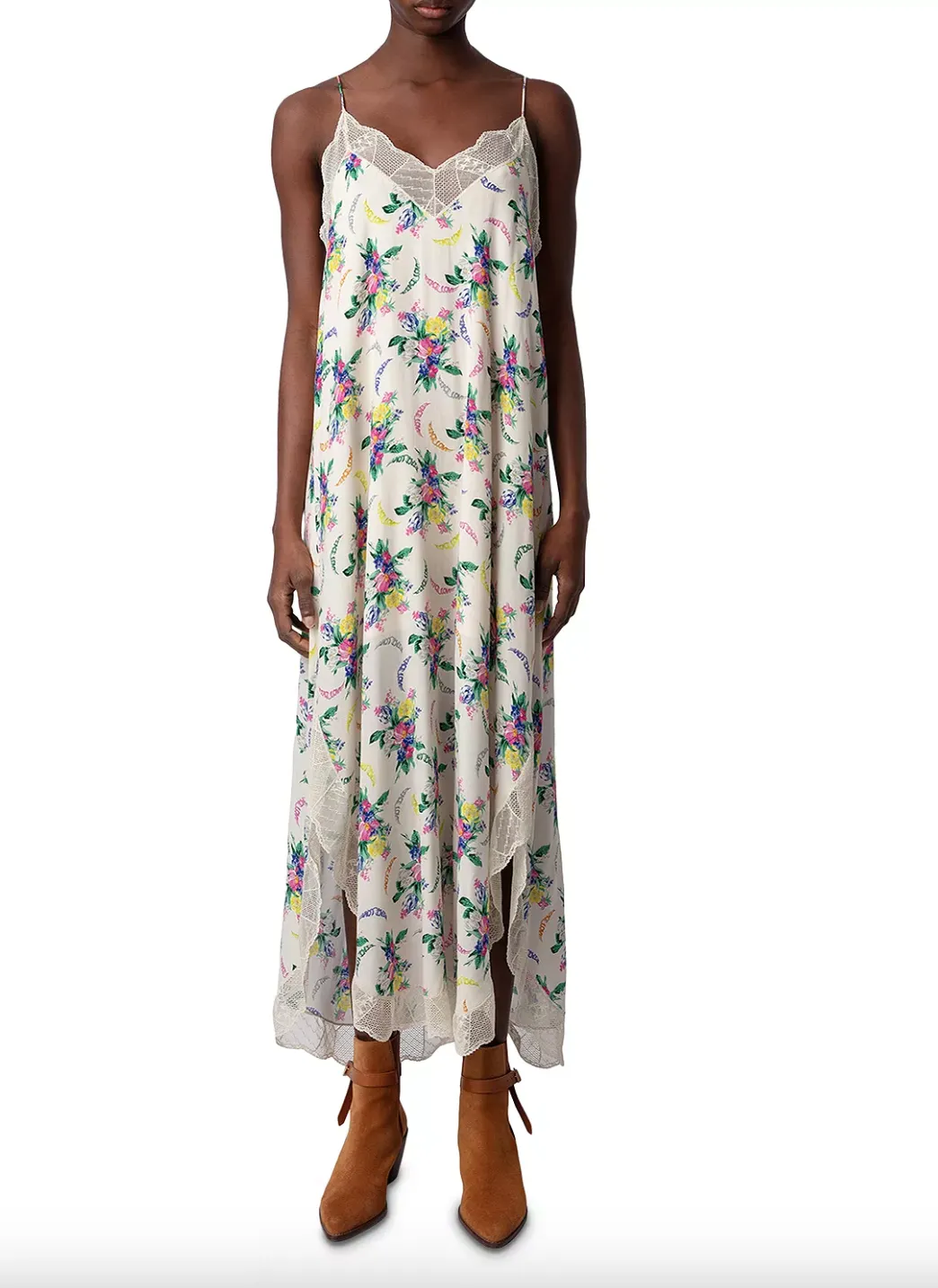 Zadig & Voltaire Ristyl Dress Soft Bouquet